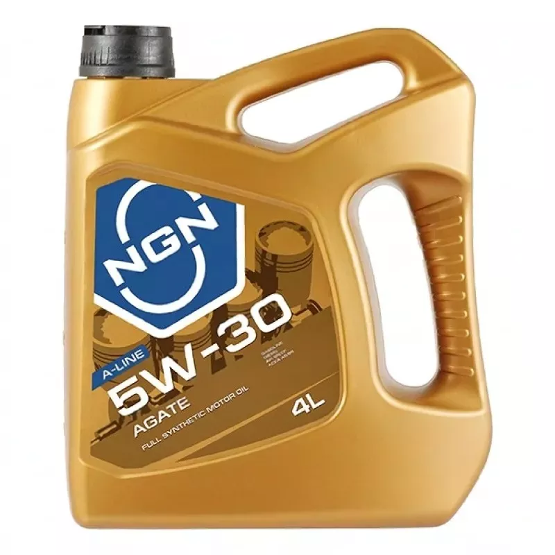 5W-30 AGATE A-LINE SN/CF 4л (синт. мотор. масло)