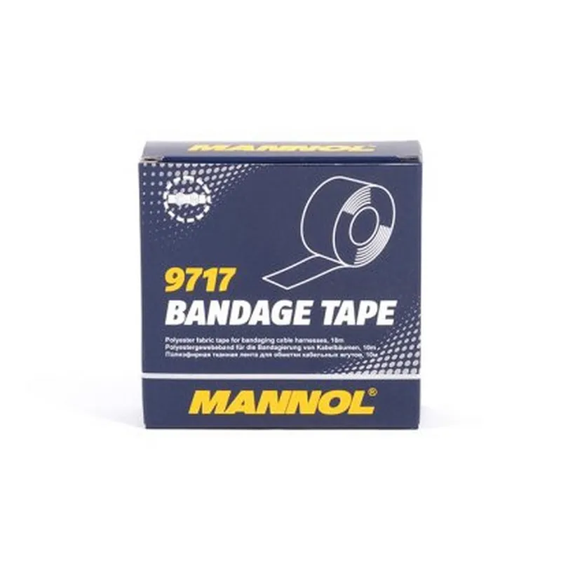 Оқшаулағыш таспа MANNOL 9717 Bandage Tape 25мм x10м