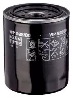 MANN-FILTER масляный фильтр WP928/80