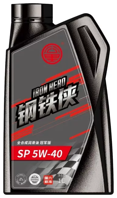 Масло моторное синтетическое Iron hero 5W-40 1 л
