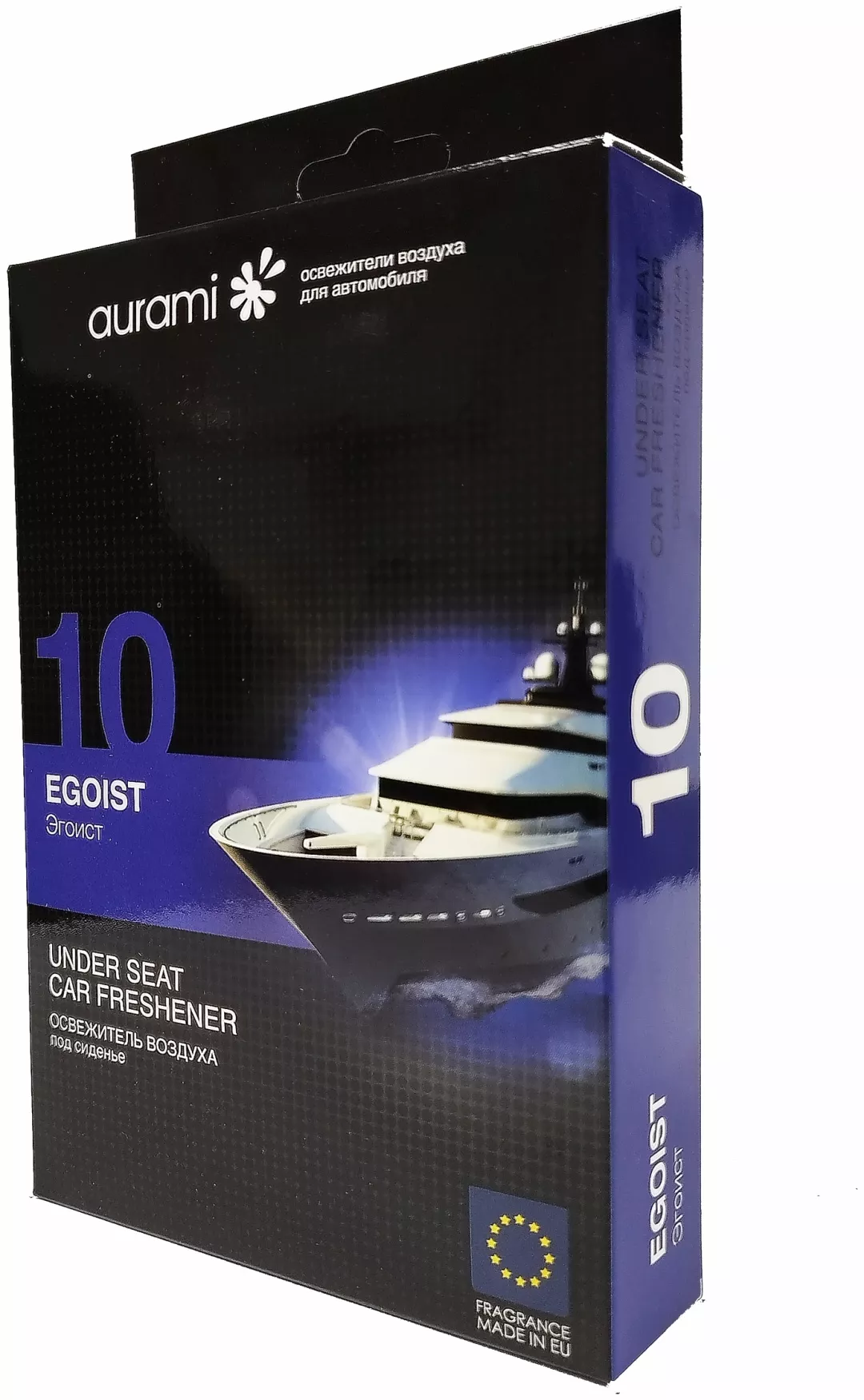 AURAMI ароматизатор гелевый STD-10 Эгоист