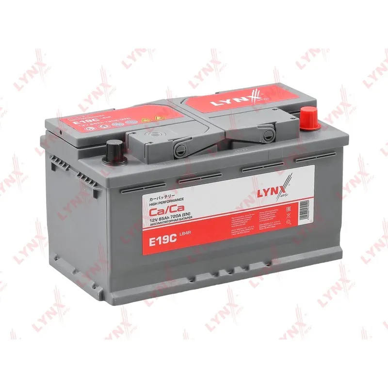 Аккумулятор LB4R, 85 Ah, 720 A, обратная, 314X174X174