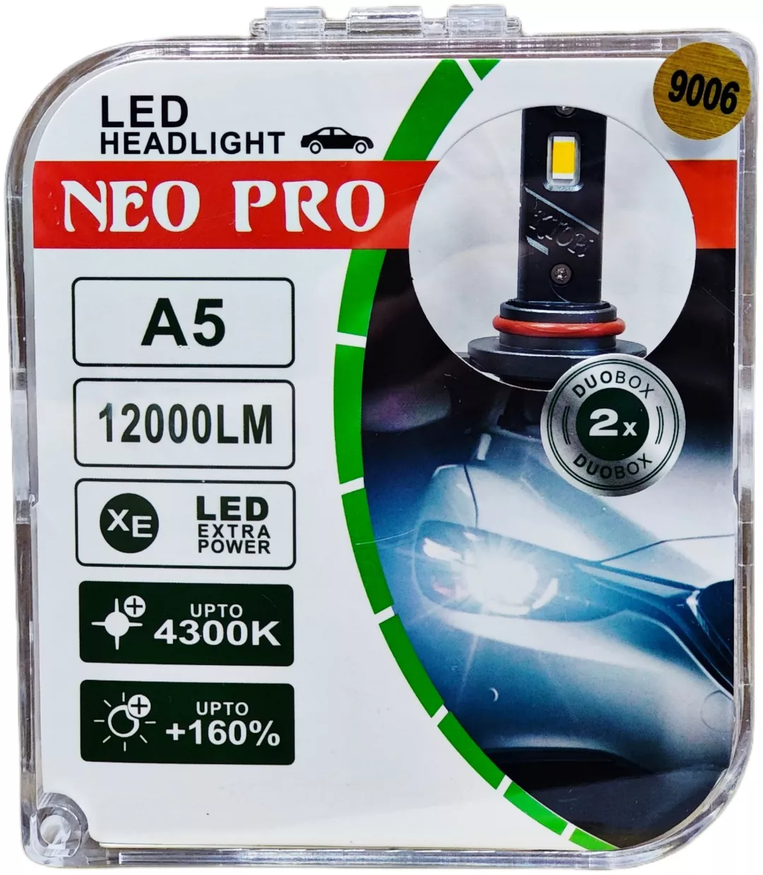 Neo PRO 4300k 64210CBH-HCB светодиодная HB4, 2 шт