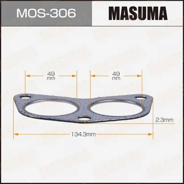 MASUMA кольцо глушителя mos 306