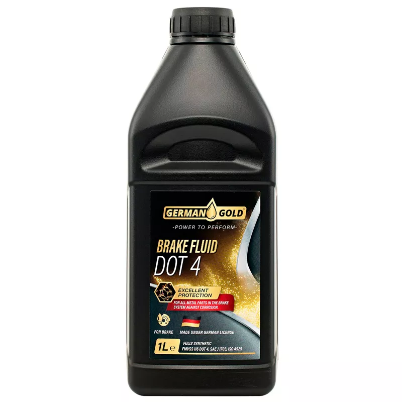Тормозная жидкость German Gold Brake Fluid 4+ 1 л