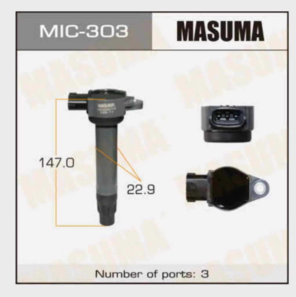 Катушка зажигания MASUMA MIC-303