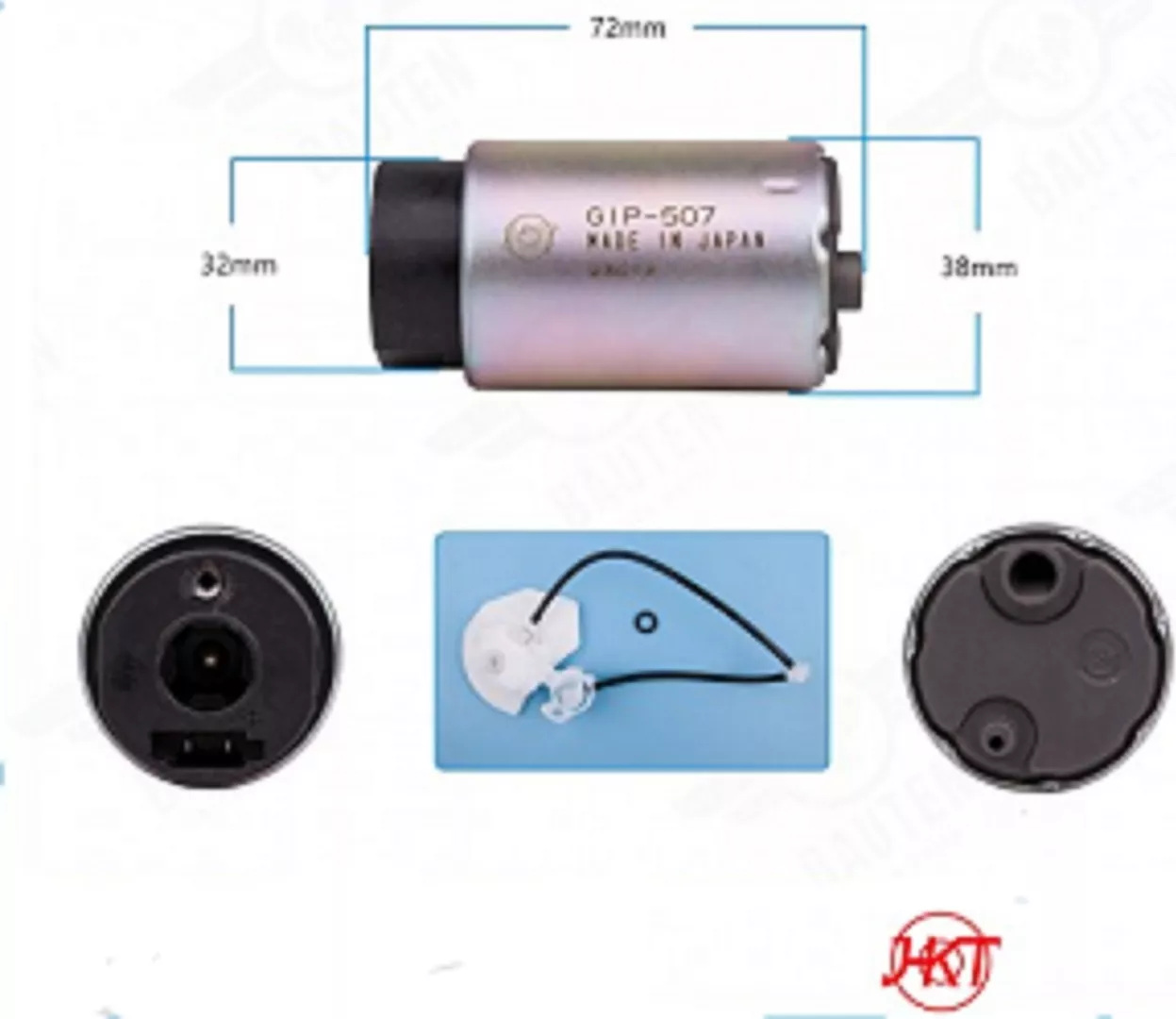 Топливный насос HKT 23220-75041. MADE IN JAPAN