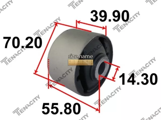 Сайлентблок MITSUBISHI MONTERA SPORT PA 96-08 редуктора