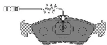 Тормозные колодки SCT SP 232
