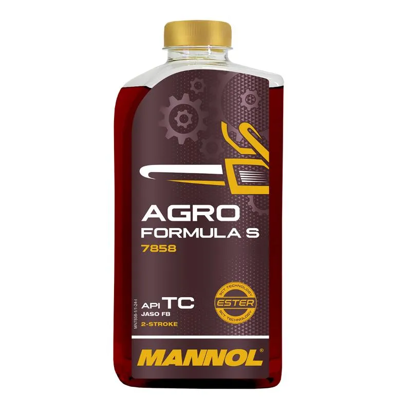 Масло моторное для мото и спецтехники MANNOL Agro for Stihl 7858 1 л