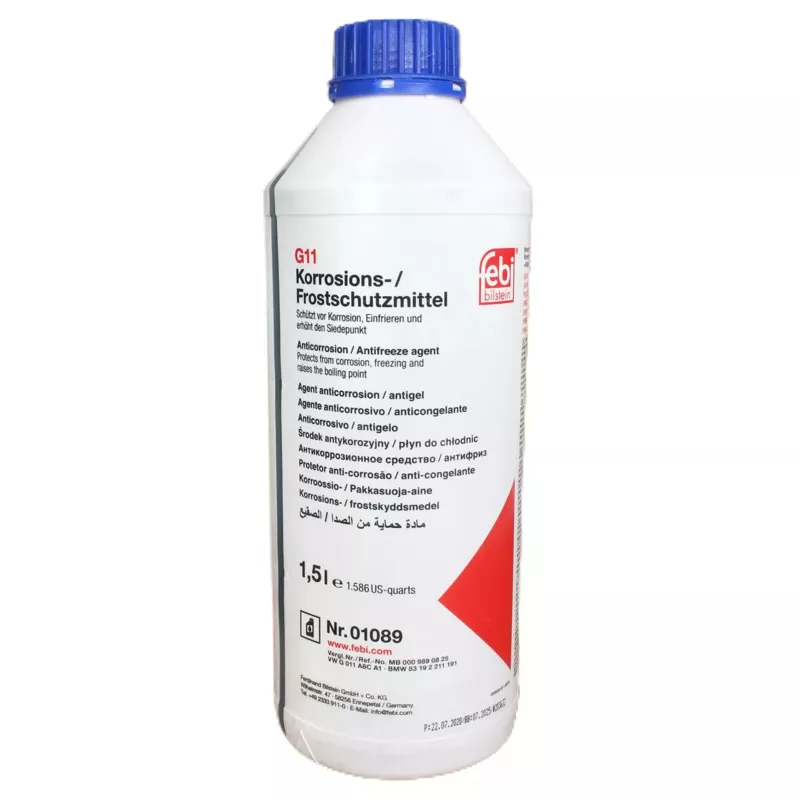 Антифриз FEBI 1089 BILSTEIN көк 1.5 л