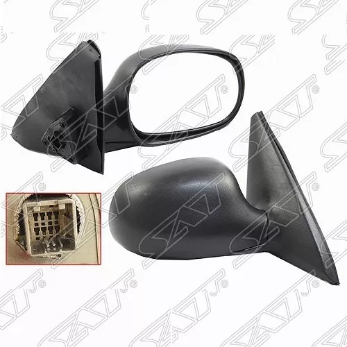 Зеркало в сборе SAT правое для Chevrolet, Daewoo Lanos 1997-2008