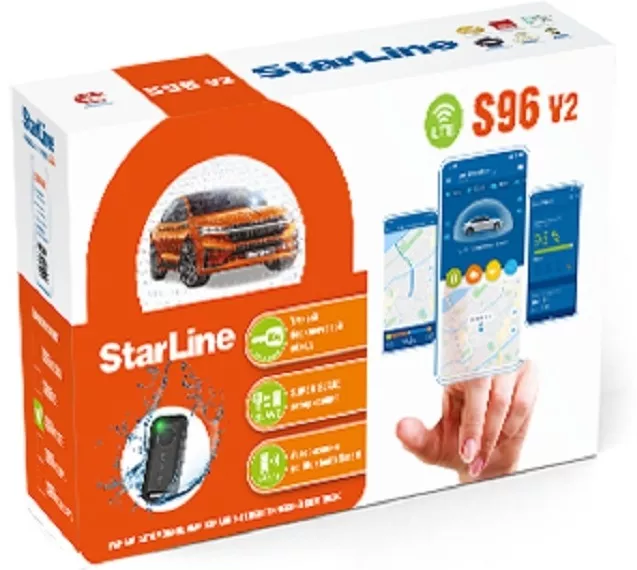Автосигнализация StarLine S96 v2 LTE с обратной связью