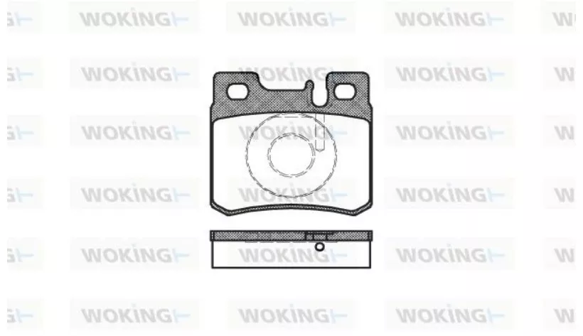 Колодки Woking P382320