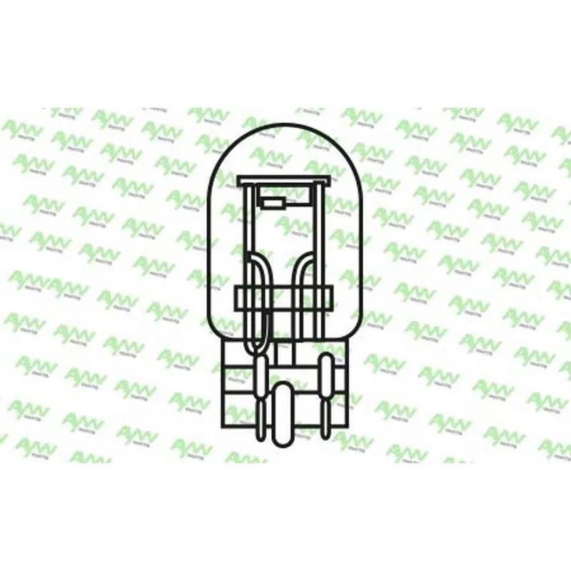 AYWIPARTS Лампа накаливания W21/5W T20 12V 21/5W W3X16q