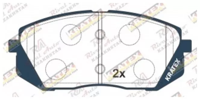 Колодки Kratex передние Gdb3461 4 шт