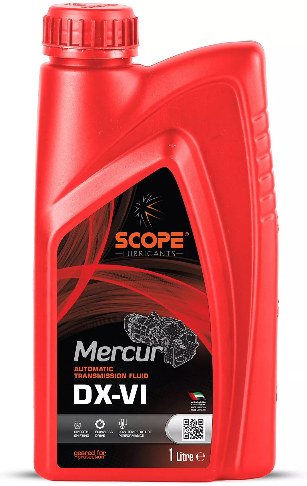 Масло синтетическое трансмиссионное Scope Mercur ATF DEX VI 1 л