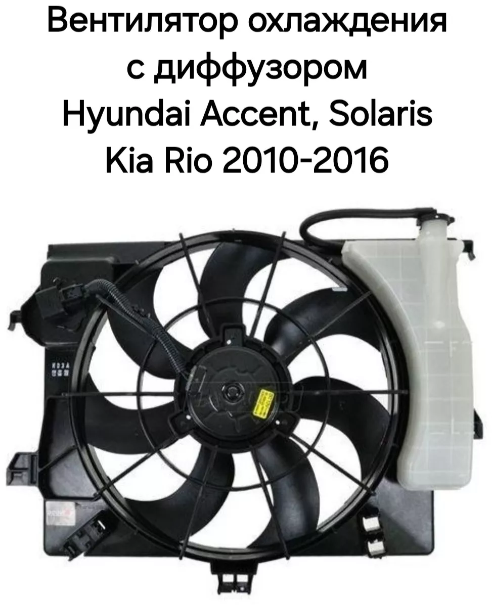 WXQP вентилятор охлаждения 253801R000