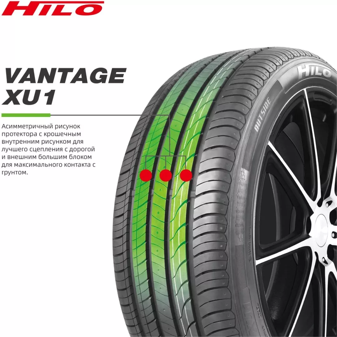 Hilo Vantage XU1 275/35 R19 100