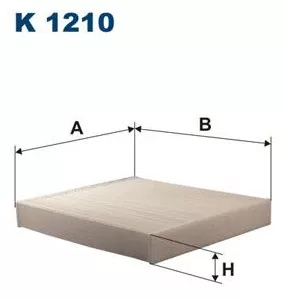 FILTRON салонный фильтр K1210