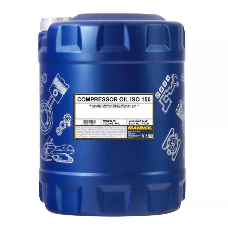 Компрессорлық май MANNOL ISO 150 2903 10 л