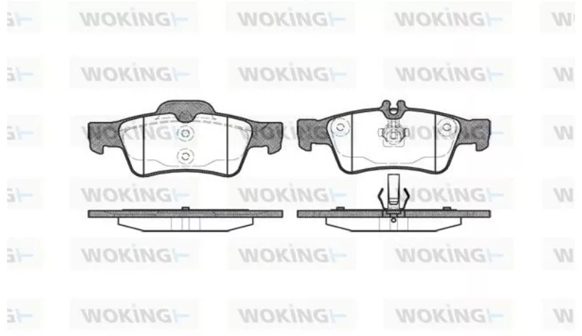 Колодки Woking P891300