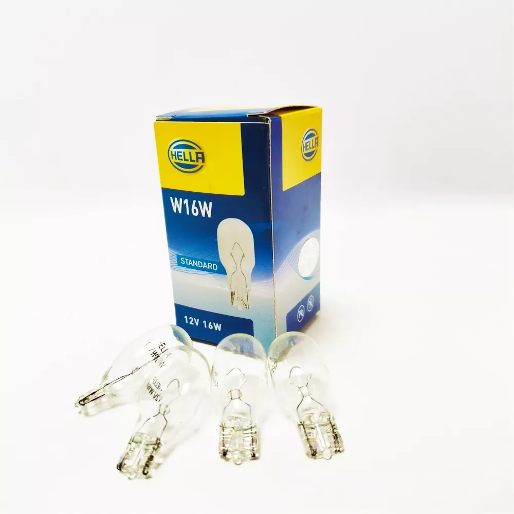 HELLA 8GA 008.246-001 галогенная W16W, 10 шт