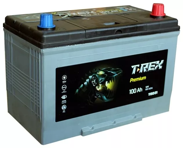 Аккумулятор T-rex 115D31 Premium 100 обратная