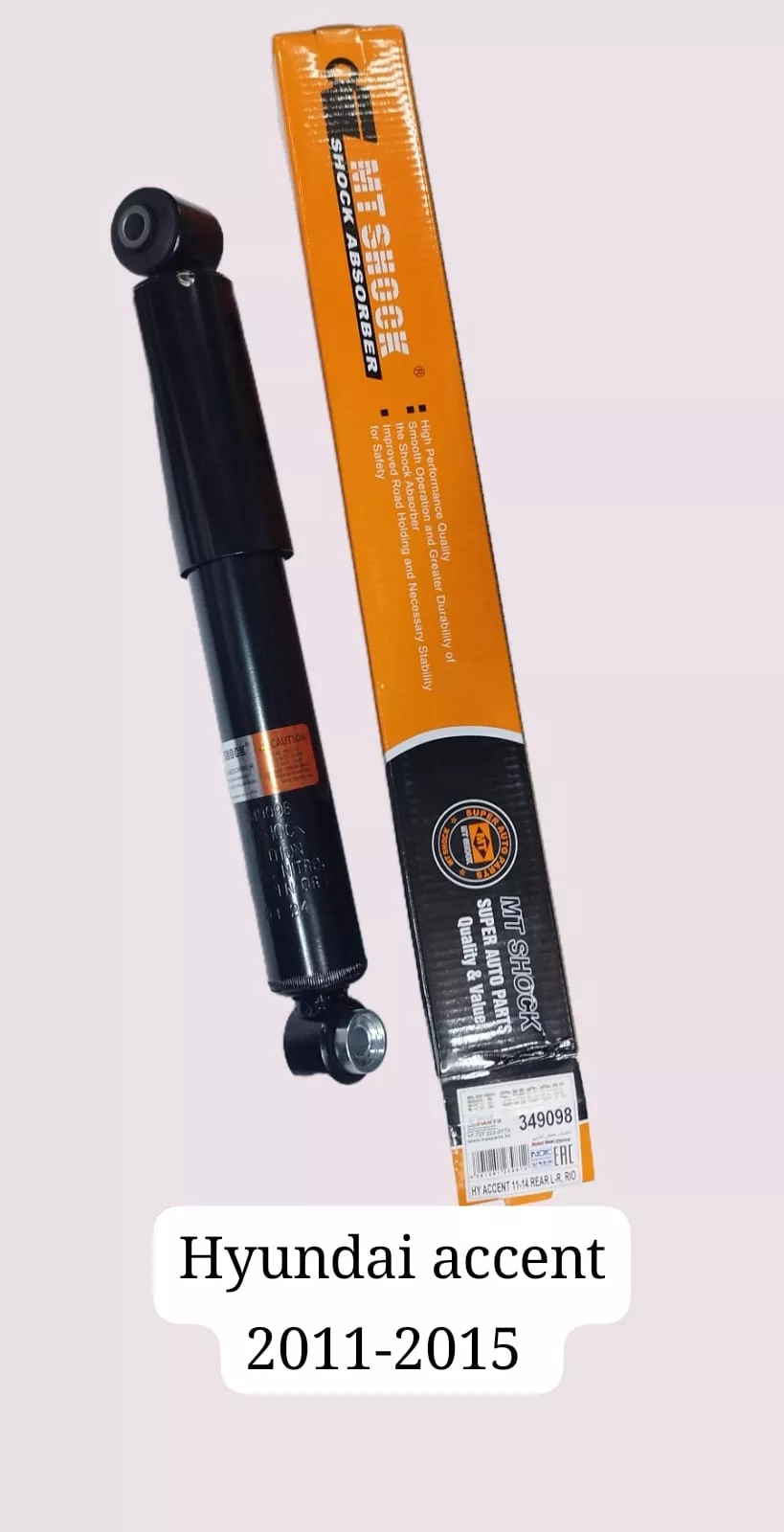 Амортизатор MT Shock задний 349098 1 шт