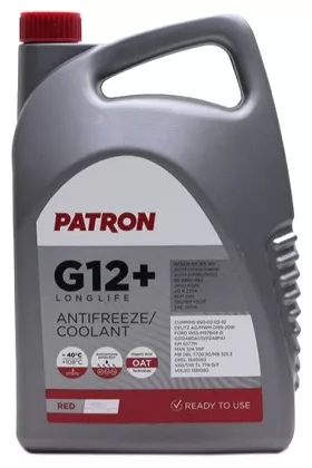 Антифриз PATRON Longlife красный (розовый) G-12+ 4.4 л