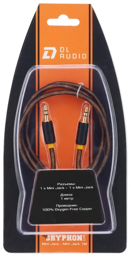 Кабель Gryphon Lite Mini Jack - Mini Jack 1M 1 шт