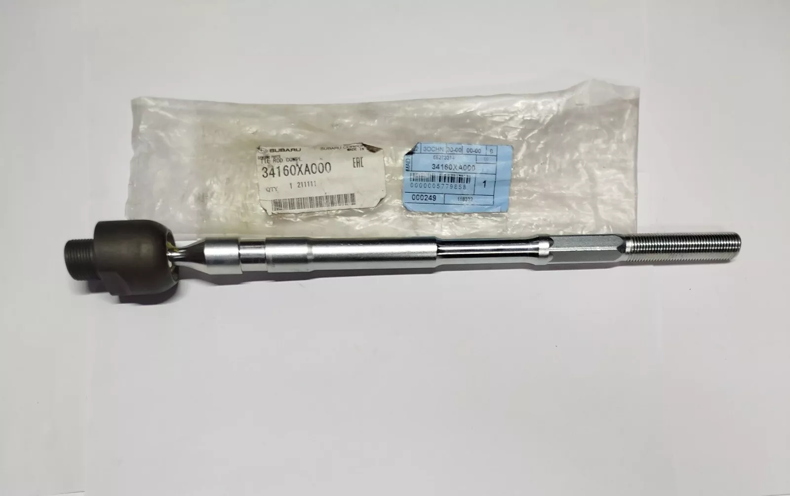 Subaru рулевая тяга 34160XA000