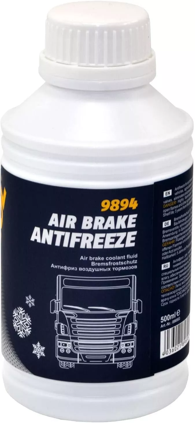 Ауа тежегіштеріне арналған антифриз MANNOL 9894 Air Brake Antifreeze  0,45 л