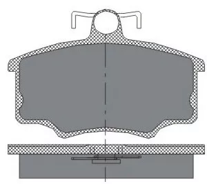 Тормозные колодки SCT SP 186