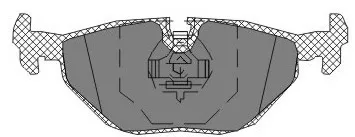 Тормозные колодки SCT SP 170