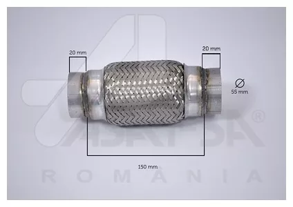 ASAM Гофрированная Труба, Выхлопная Система 60100