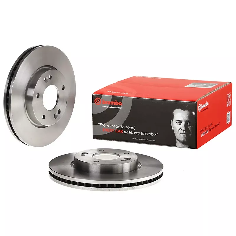 Алдыңғы тежегіш диск — Hyundai ix35 2009–2015 / Tucson 2004–2021 / Kia Ceed 2006–2018 / Cerato 2004–2013 / Soul 2008–.