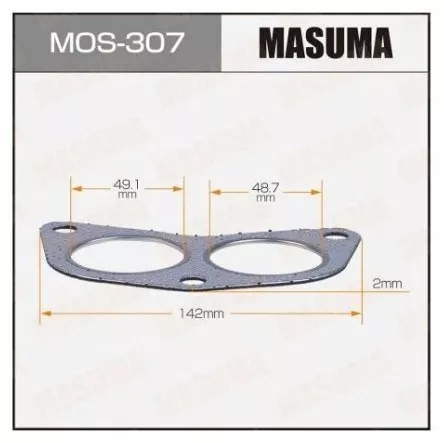 MASUMA прокладка глушителя MOS-307