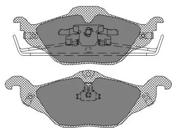 Колодки SCT передние SP 241 4 шт