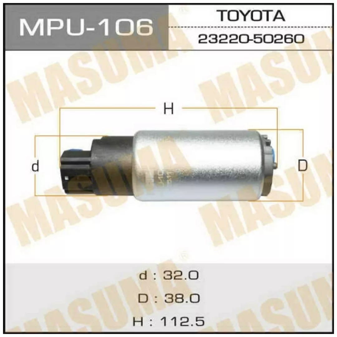 Топливный насос MASUMA 23220-50260