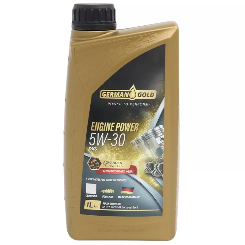 Масло моторное синтетическое German Gold 5W-30 DXS Engine Power 1 л