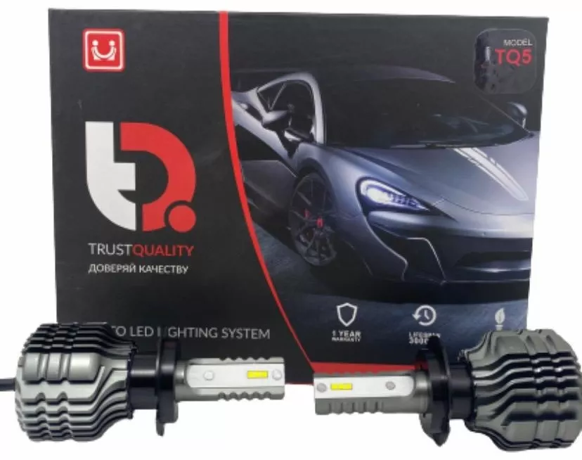 Автолампа TQ TQ5H7 светодиодная, 2 шт