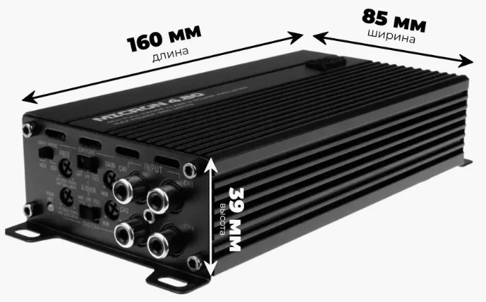 AMP MICRON 4.80 960 Вт 4 канальный