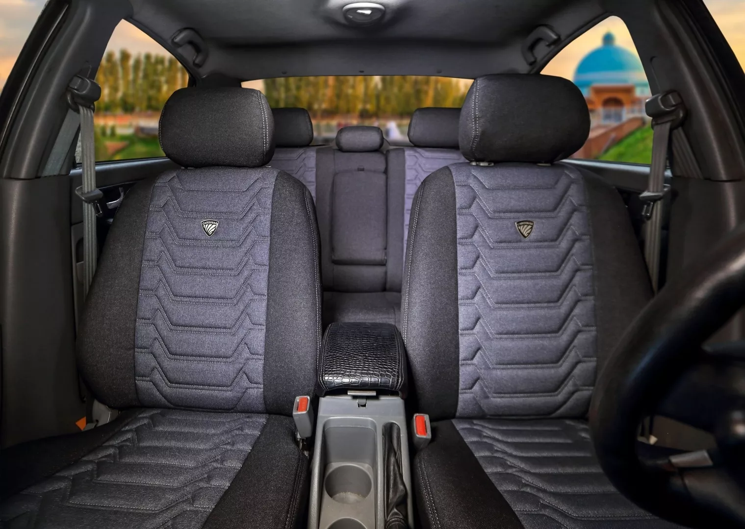 Cardinar DEMO-46-blackview-0017-N3 Chevrolet Nexia 2016-2021 серый, черный