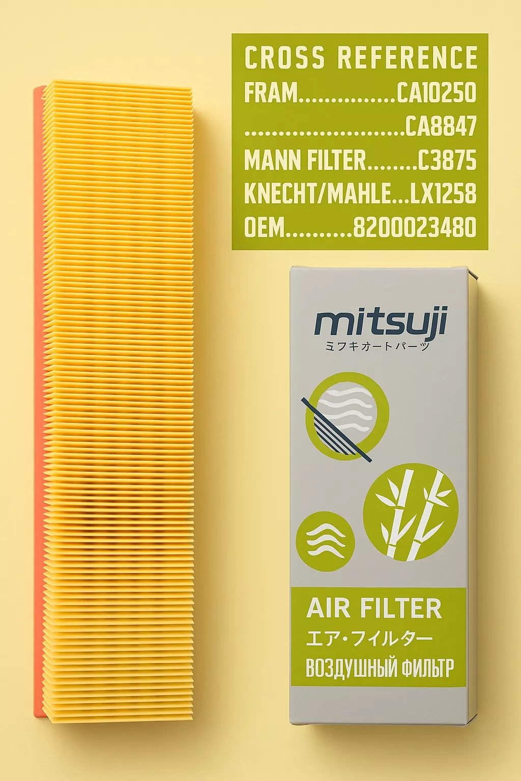 Mitsuji воздушный фильтр MA 355