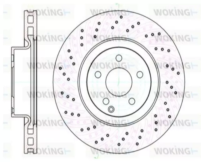 Диски Woking передние D6103210