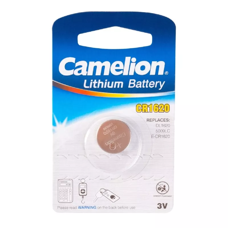 Батарея Camelion CR1620 1шт
