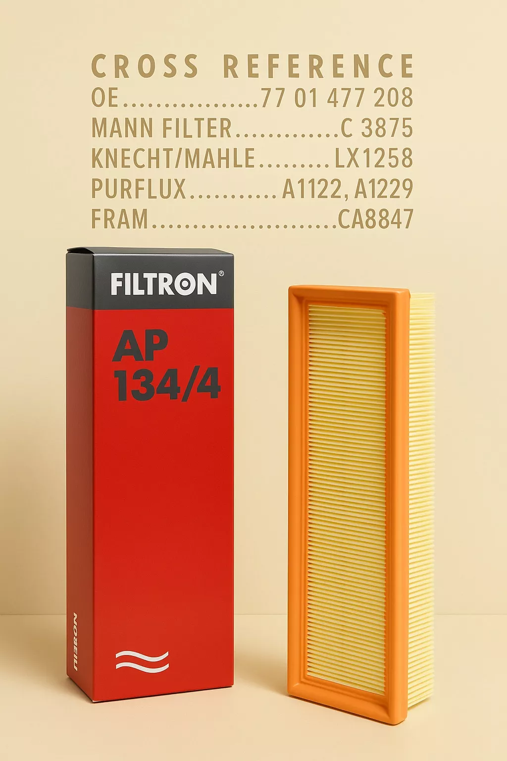 FILTRON масляный фильтр AP 134/4