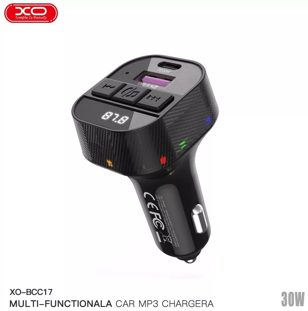 FM-трансмиттер XO Модулятор черный