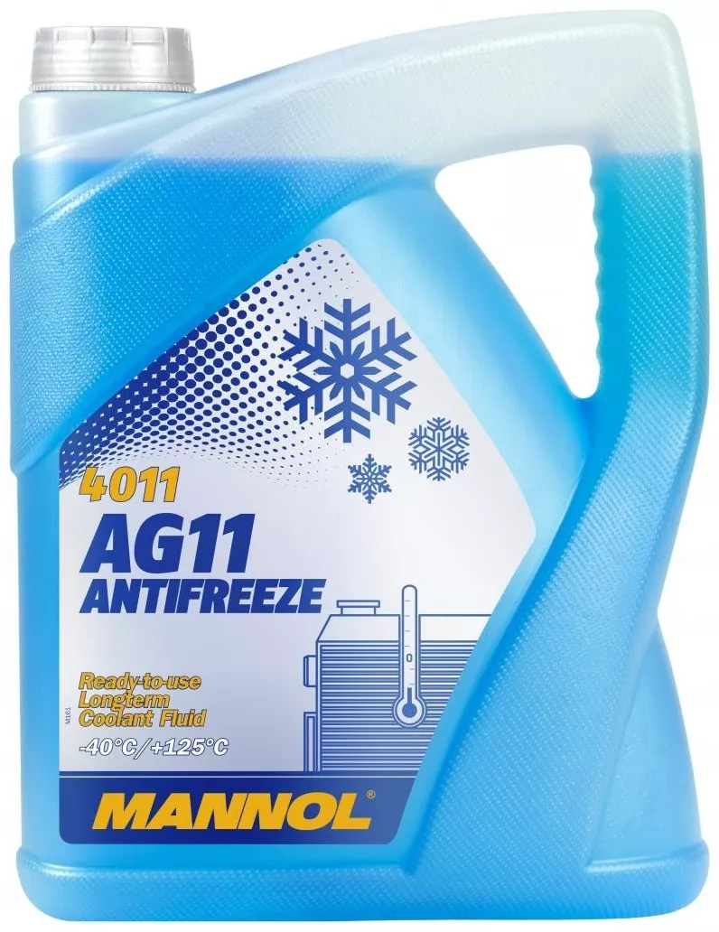 Антифриз Mannol 4011 AG11 көк 5 л